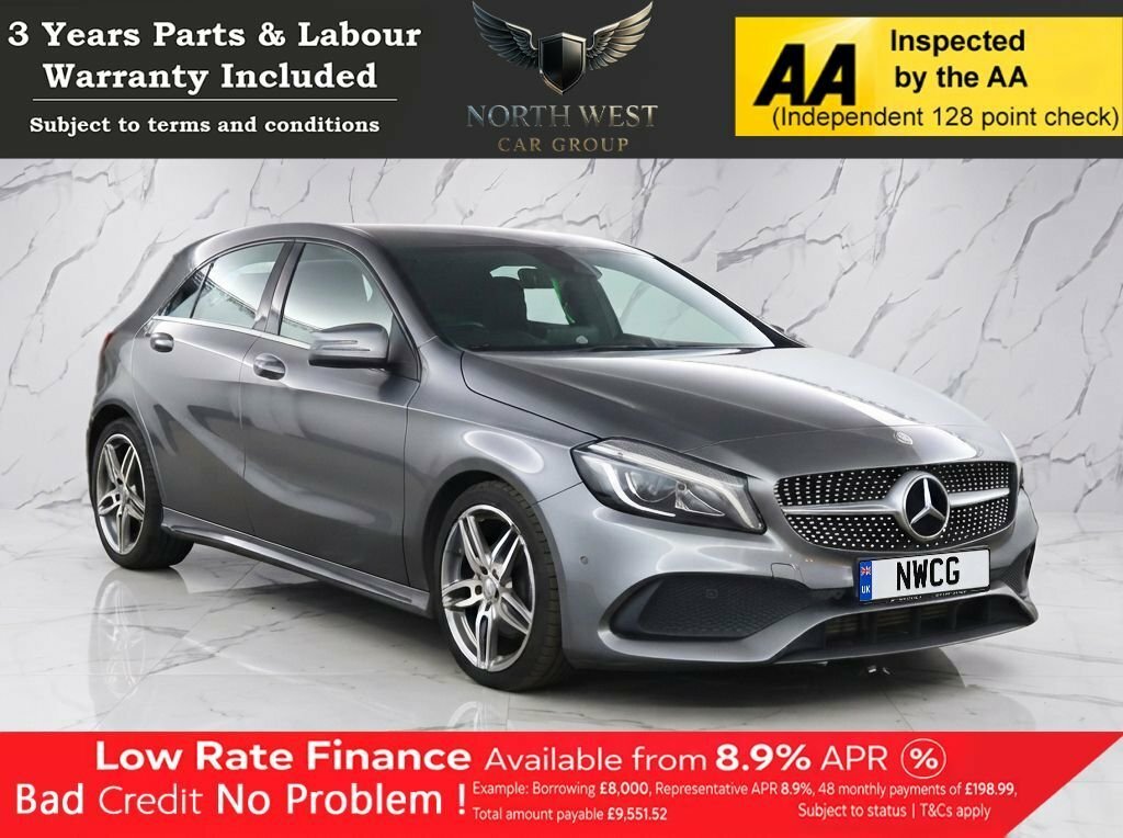 Mercedes-Benz A Class 1.6L Amg Line Grey