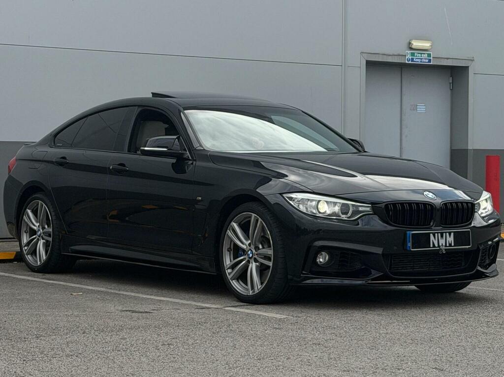 BMW 4 Series Gran Coupe 3.0 435D M Sport Xdrive Euro 6 Ss 201 YJ65YHV Black #4