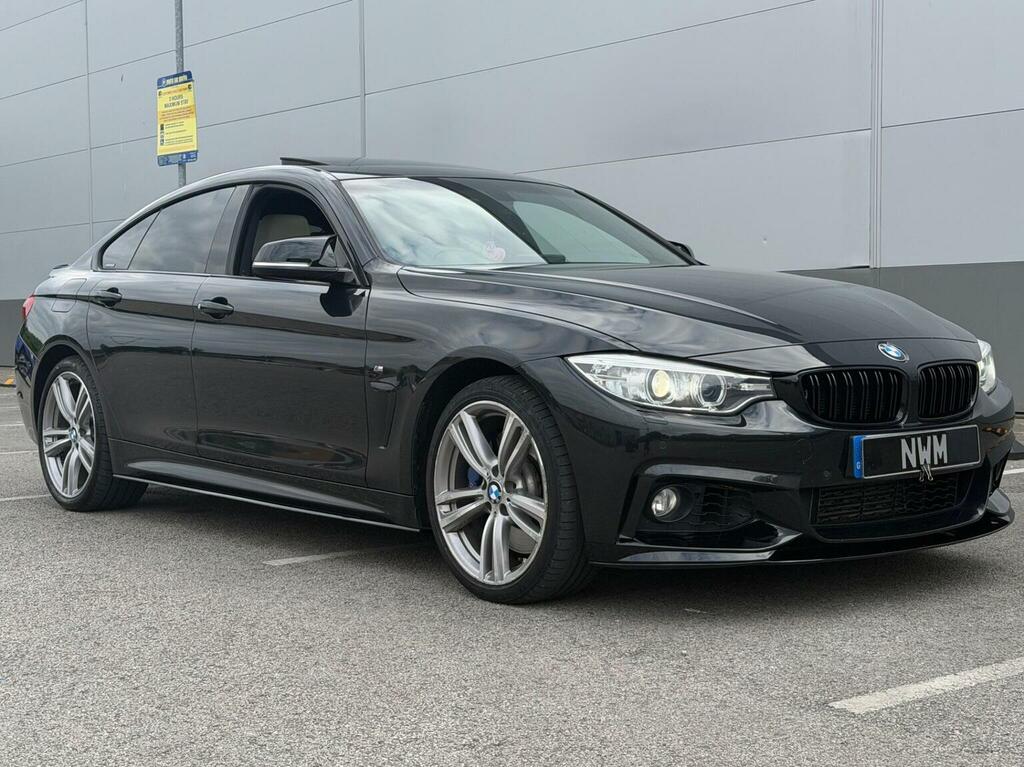 BMW 4 Series Gran Coupe 3.0 435D M Sport Xdrive Euro 6 Ss 201 YJ65YHV Black #5