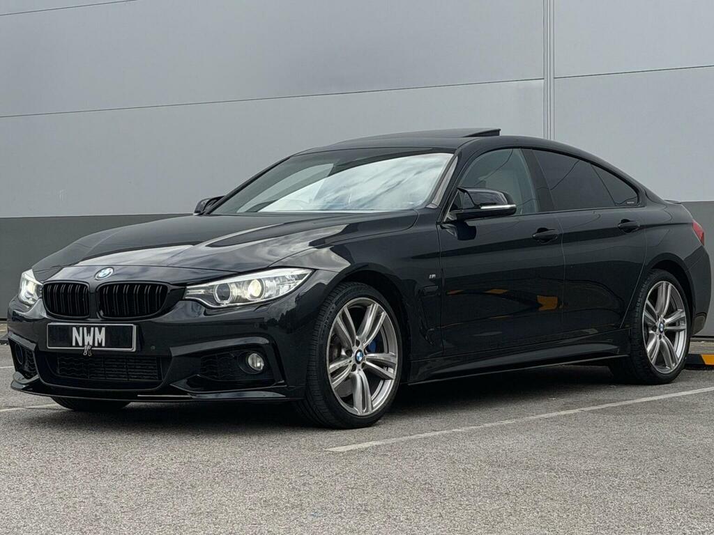 BMW 4 Series Gran Coupe 3.0 435D M Sport Xdrive Euro 6 Ss 201 YJ65YHV Black #3
