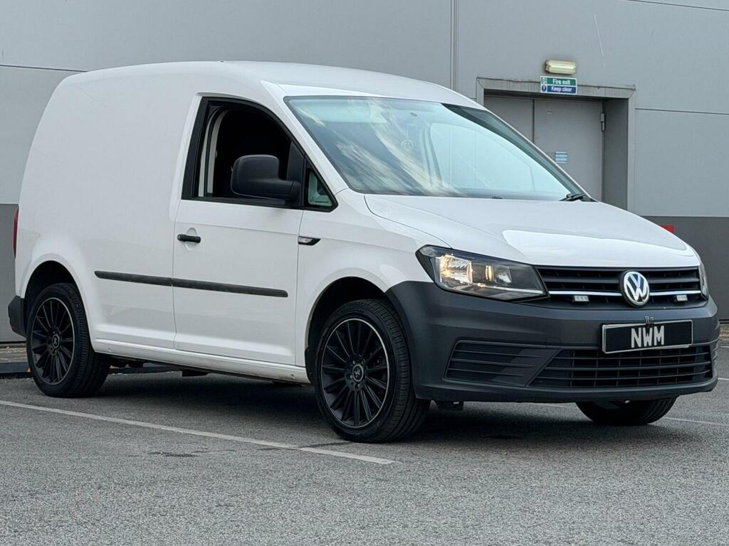 Volkswagen Caddy 2.0 Tdi C20 Bluemotion Tech Startline Swb Euro 6 White #4