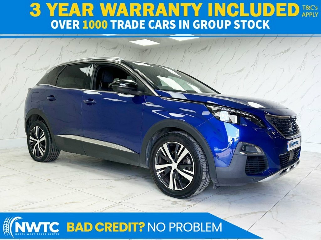 Peugeot 3008 1.2L Gt Line Blue