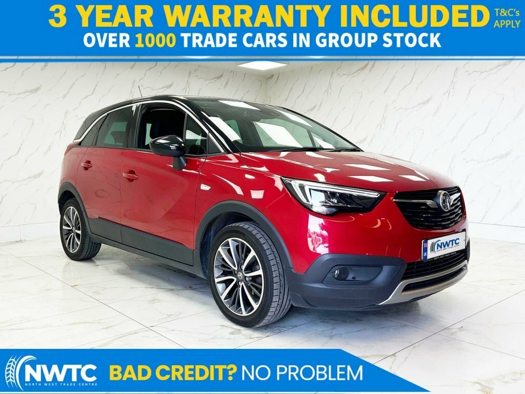 Vauxhall Crossland X 1.5L Elite Red