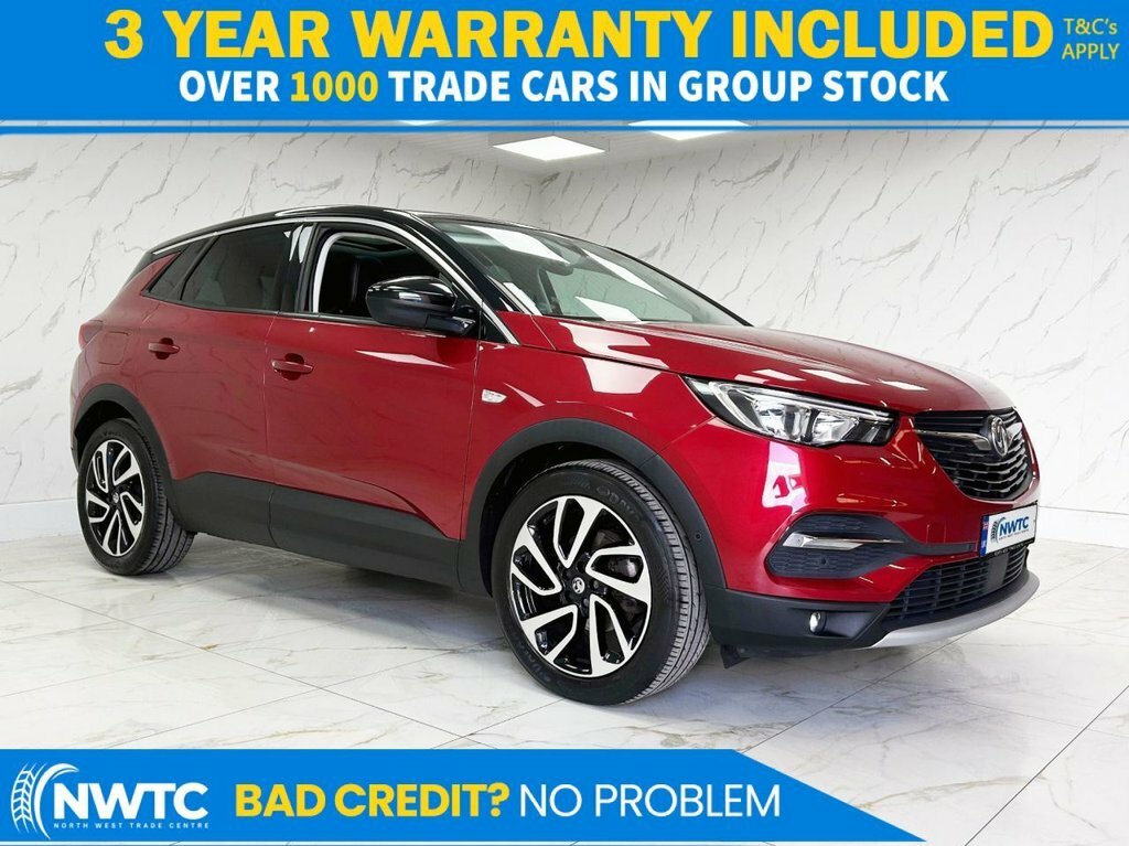 Vauxhall Grandland X 1.2L Elite Nav Red