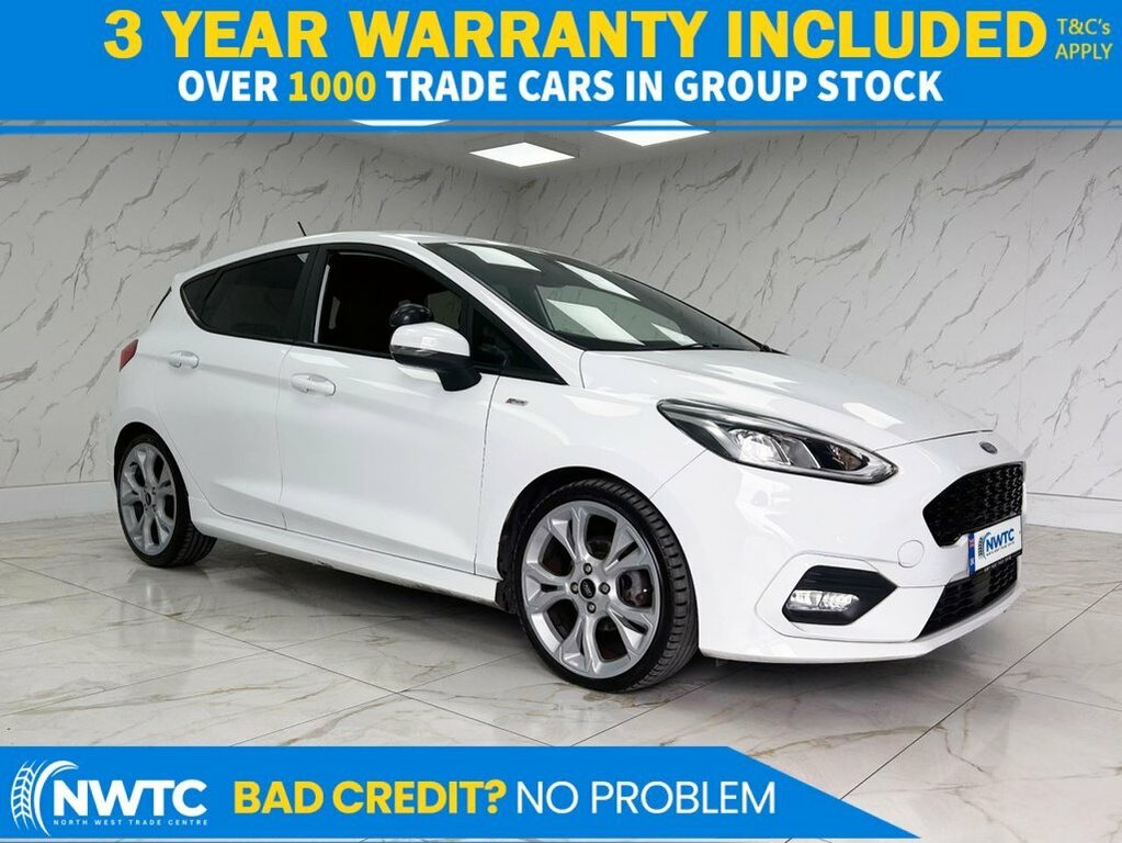 Ford Fiesta 1L St-line X Edition White