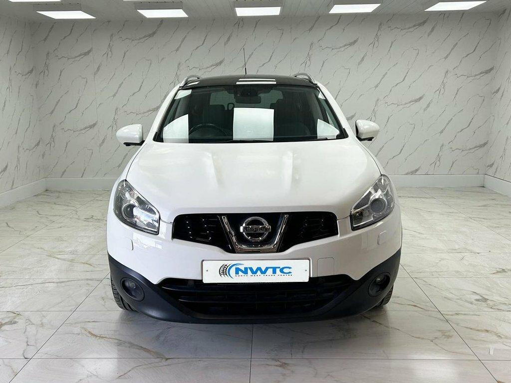 Nissan Qashqai+2 2L Tekna White #3