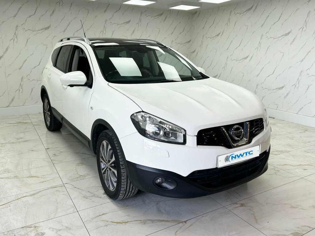 Nissan Qashqai+2 2L Tekna White #2