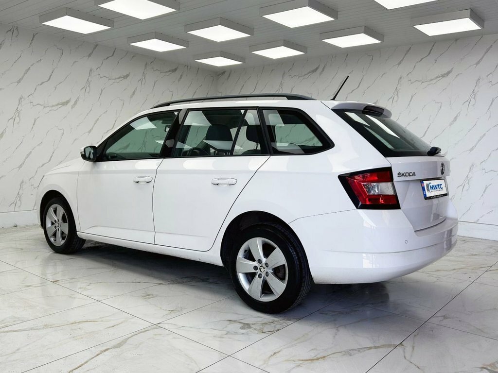 Skoda Fabia 1.2L Se White #6