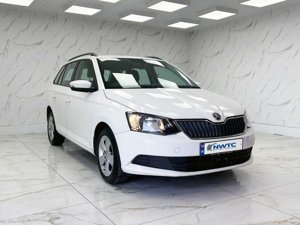 Skoda Fabia 1.2L Se White #2