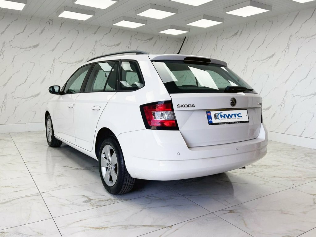 Skoda Fabia 1.2 Tsi Se Estate Dsg Euro 6 Ss 110 Silver #7