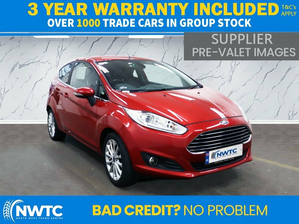 Ford Fiesta 1L Titanium X Red
