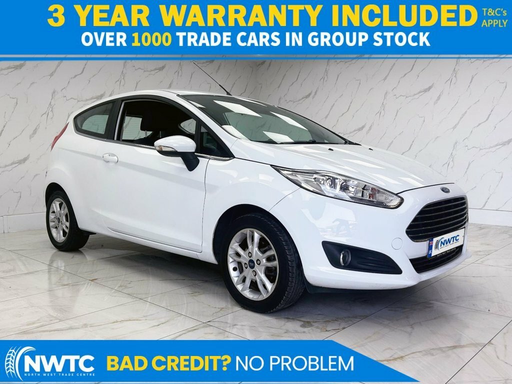 Ford Fiesta 1.3L Zetec White