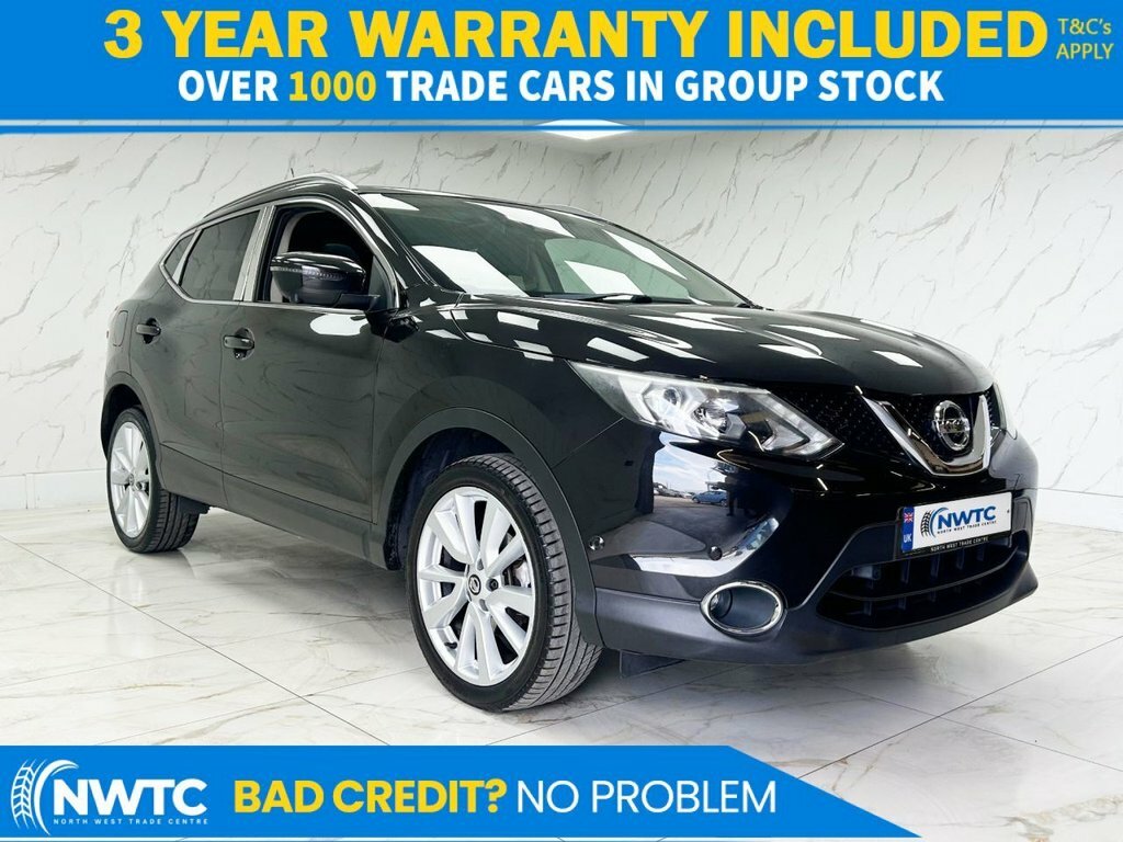 Nissan Qashqai 1.2L Tekna Black