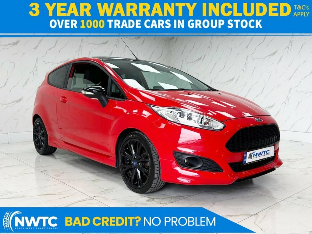 Ford Fiesta 1L Zetec S BK16UEF Red