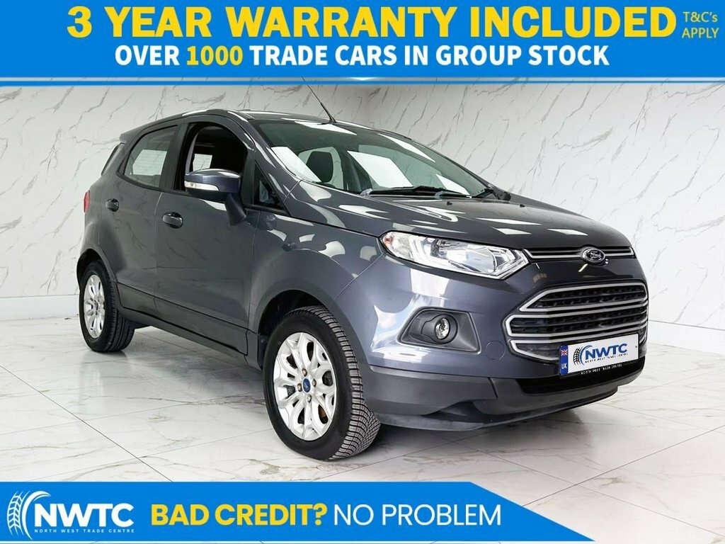Ford Ecosport 1.5L Zetec SJ66UWW Grey