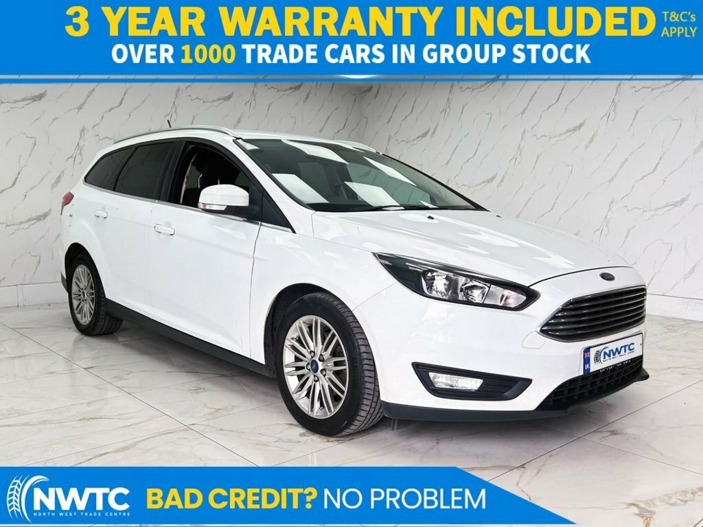Ford Focus 1.5L Zetec Edition White