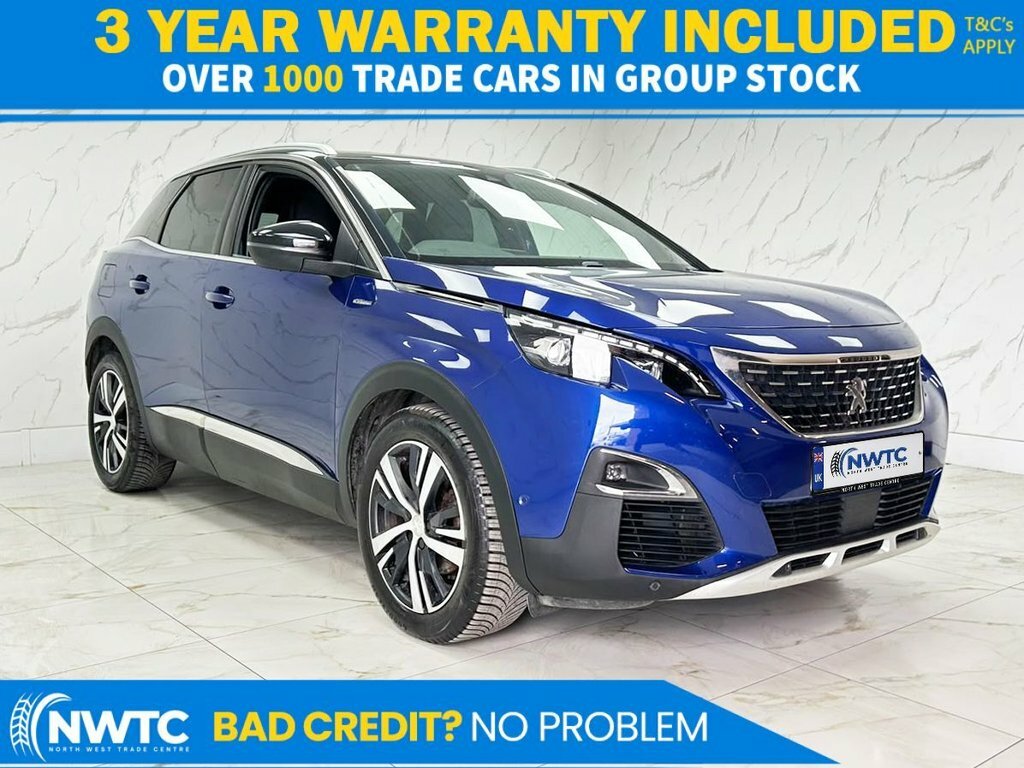 Peugeot 3008 1.2L Gt Line Blue
