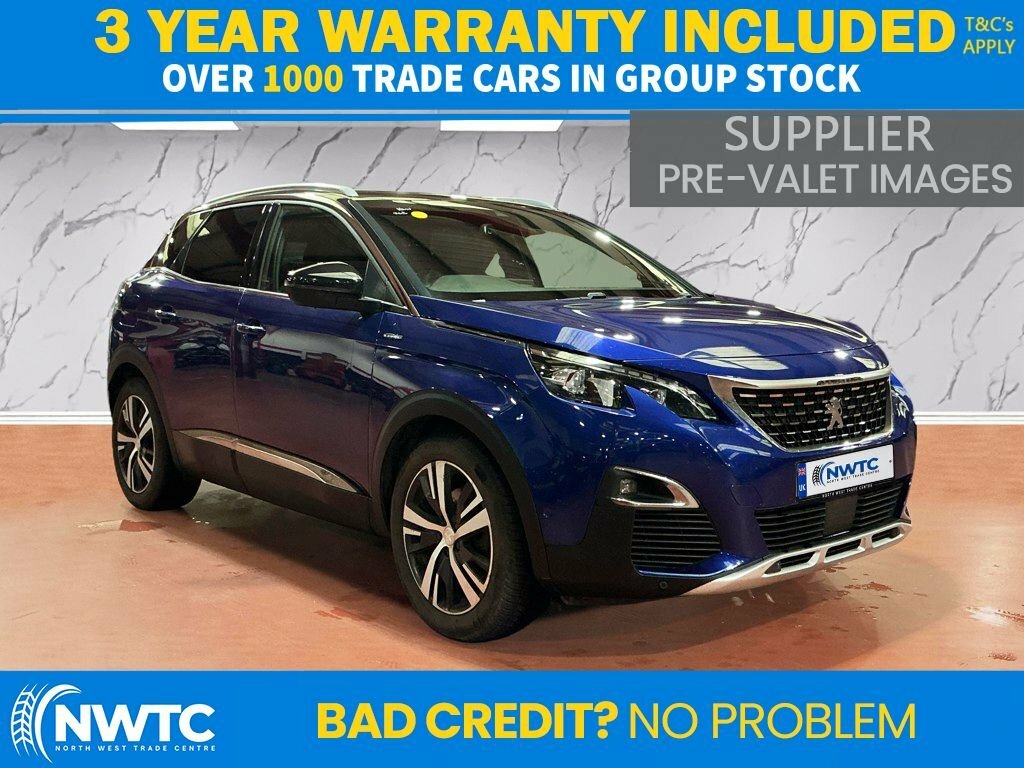 Peugeot 3008 1.2L Gt Line Blue