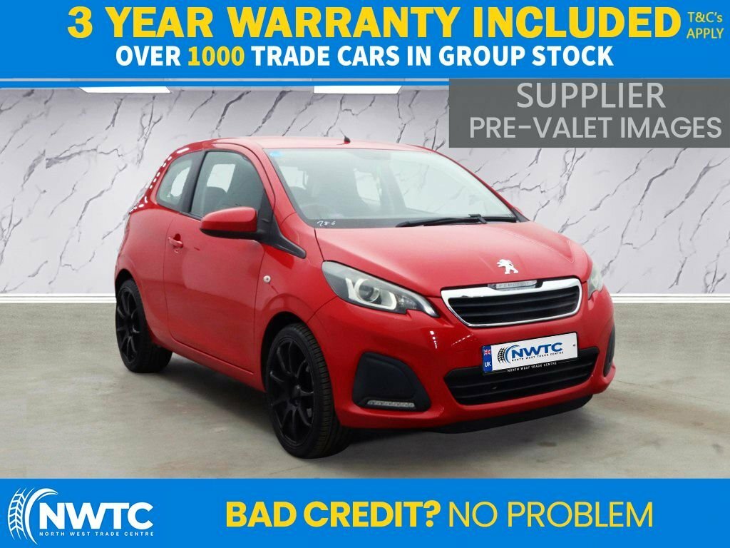 Peugeot 108 1L Active Red