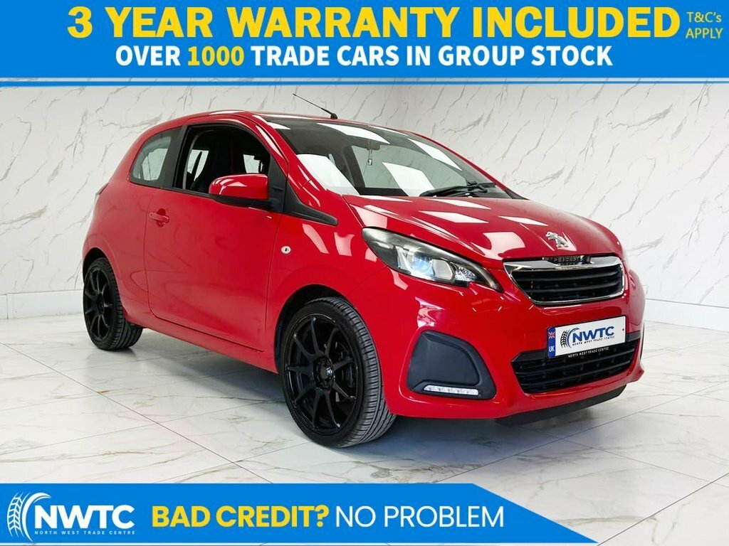 Peugeot 108 1L Active Red