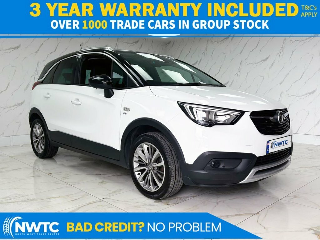 Vauxhall Crossland X 1.2L Elite KE67DUH White