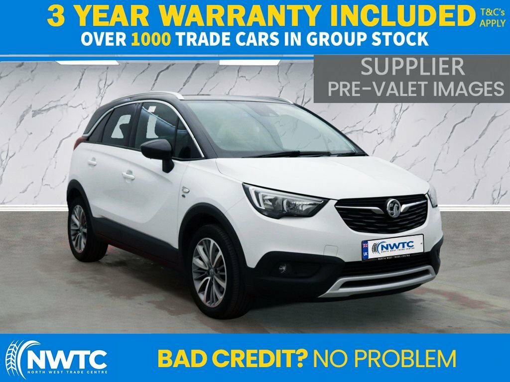 Vauxhall Crossland X 1.2L Elite White