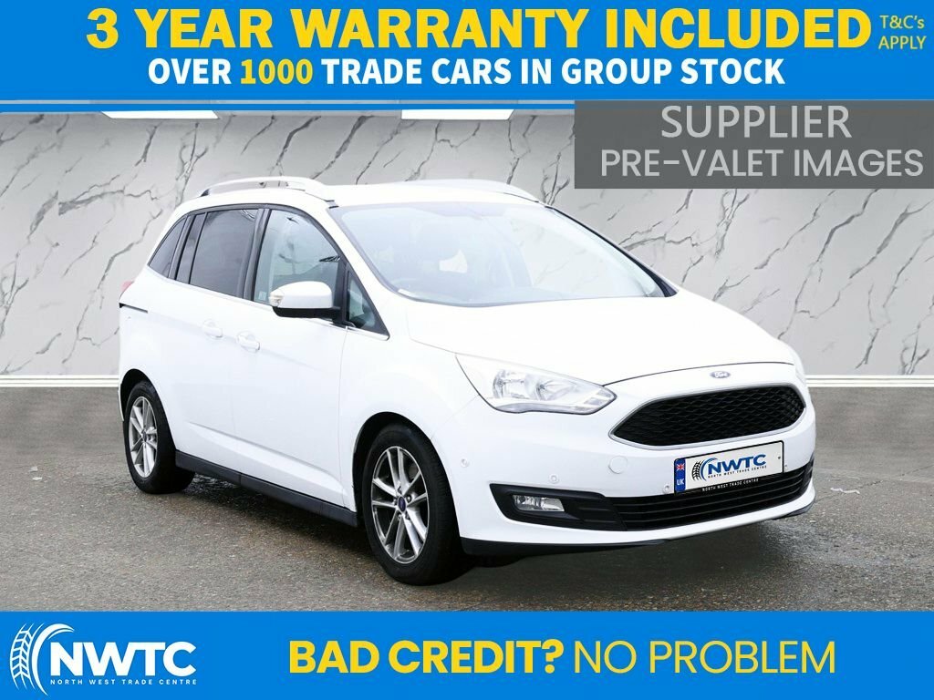 Ford Grand C-Max 1L Zetec White