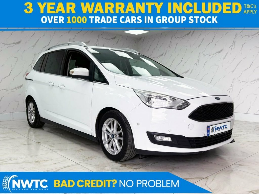 Ford Grand C-Max 1L Zetec White
