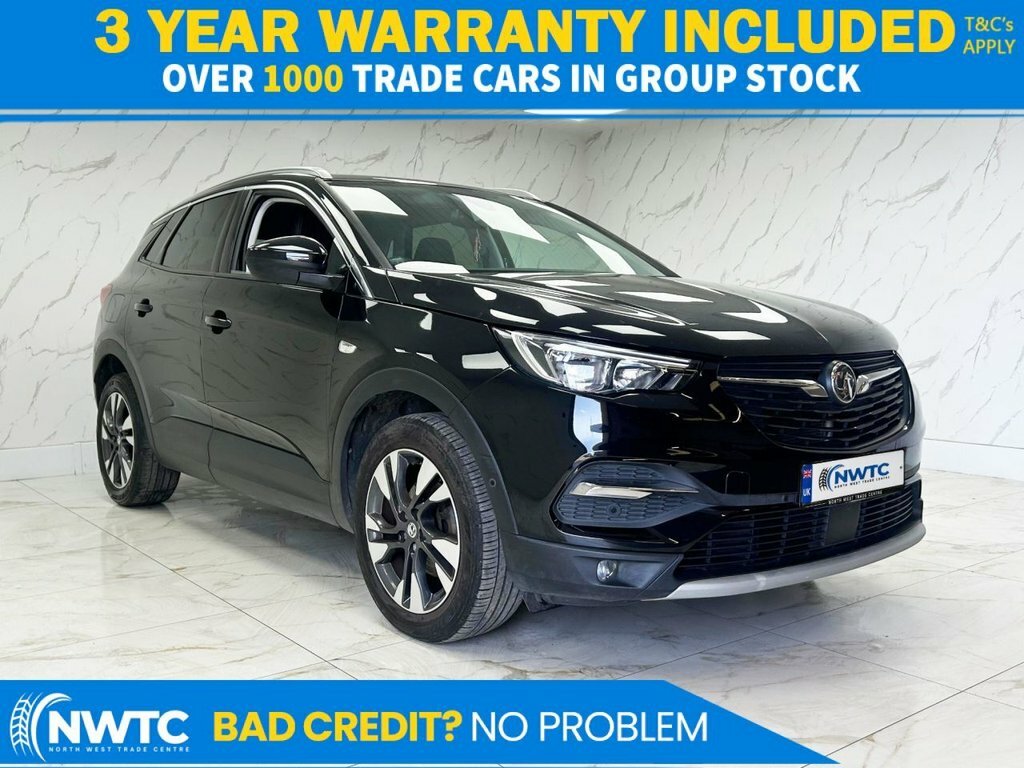 Vauxhall Grandland X 1.2L Sport Nav Black