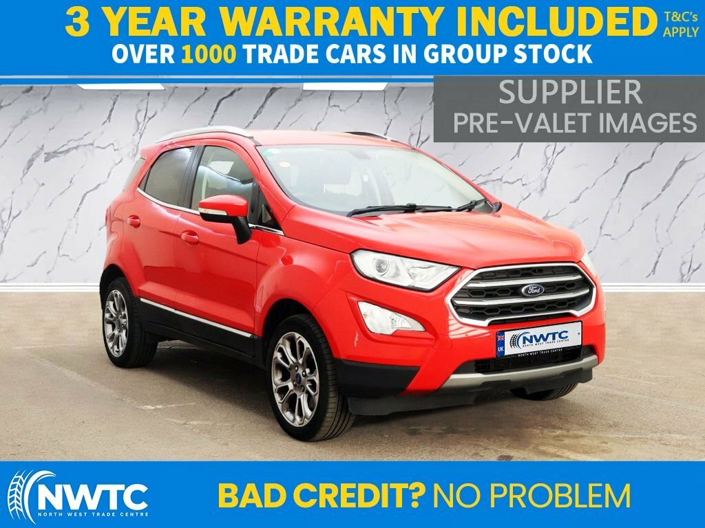 Ford Ecosport 1L Titanium Red
