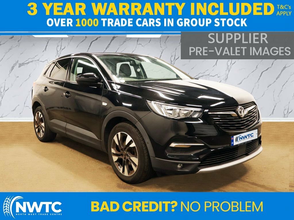 Vauxhall Grandland X 1.5L Sport Nav Black