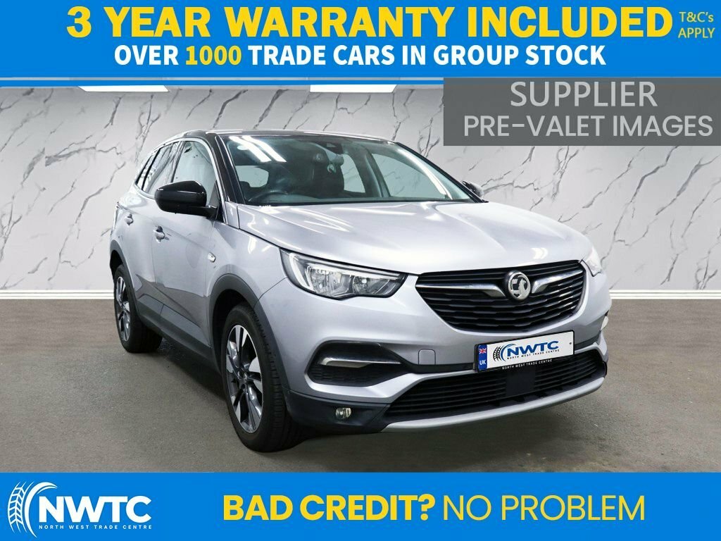 Vauxhall Grandland X 1.2L Sport Nav Grey