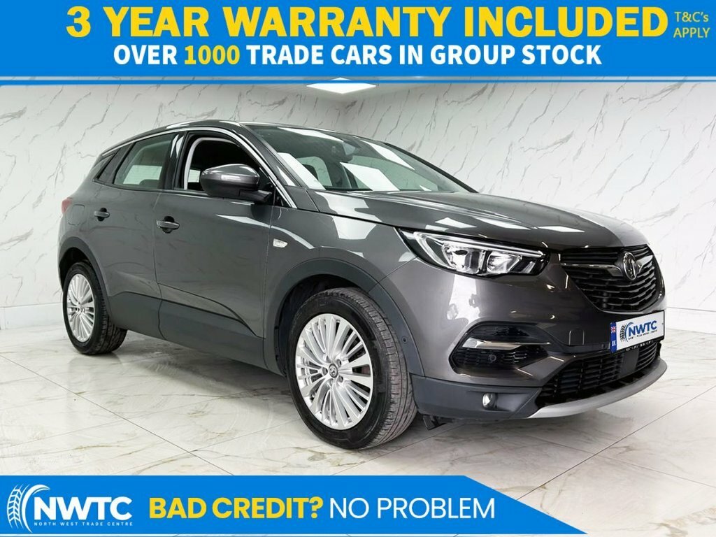 Vauxhall Grandland X 1.5L Tech Line Nav Grey