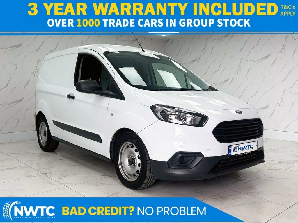 Ford Transit Courier 1L Leader White