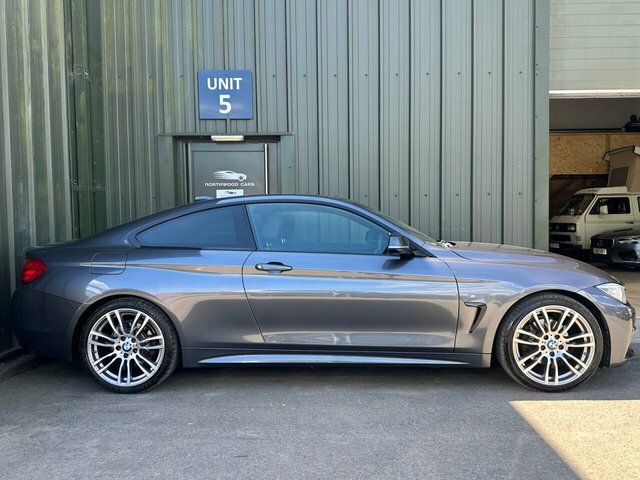 BMW 4 Series Gran Coupe 2.0 420D M Sport Coupe Euro 6 S S GV14VGC Grey #3