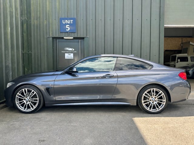 BMW 4 Series Gran Coupe 2.0 420D M Sport Coupe Euro 6 S S GV14VGC Grey #6