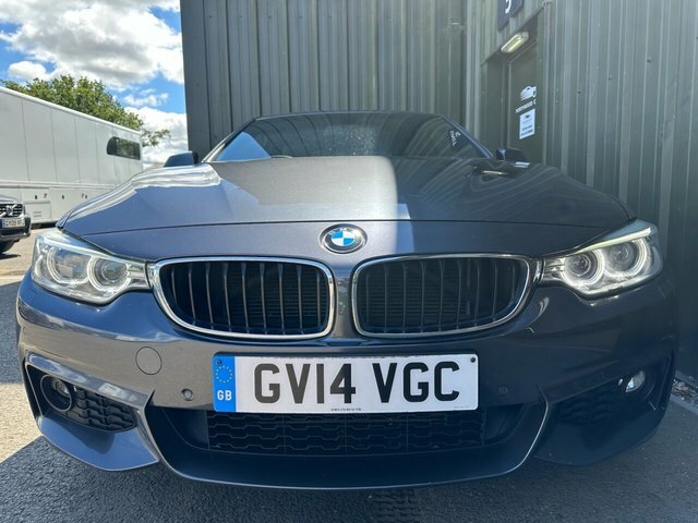 BMW 4 Series Gran Coupe 2.0 420D M Sport Coupe Euro 6 S S GV14VGC Grey #4
