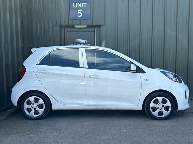 Kia Picanto 1.0 1 Hatchback Euro 6 65 Bhp White #3