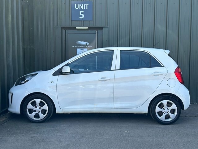 Kia Picanto 1.0 1 Hatchback Euro 6 65 Bhp White #6