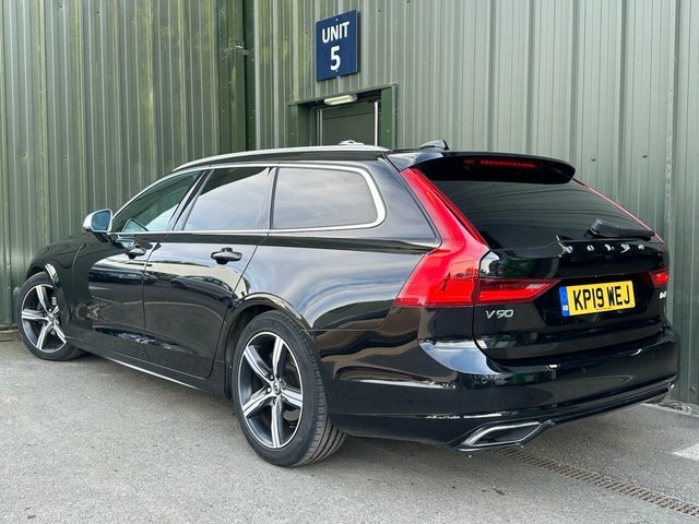 Volvo V90 2.0 D4 R-design Estate Euro 6 S S Black #2