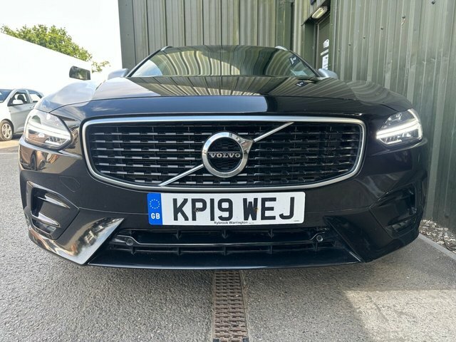 Volvo V90 2.0 D4 R-design Estate Euro 6 S S Black #4