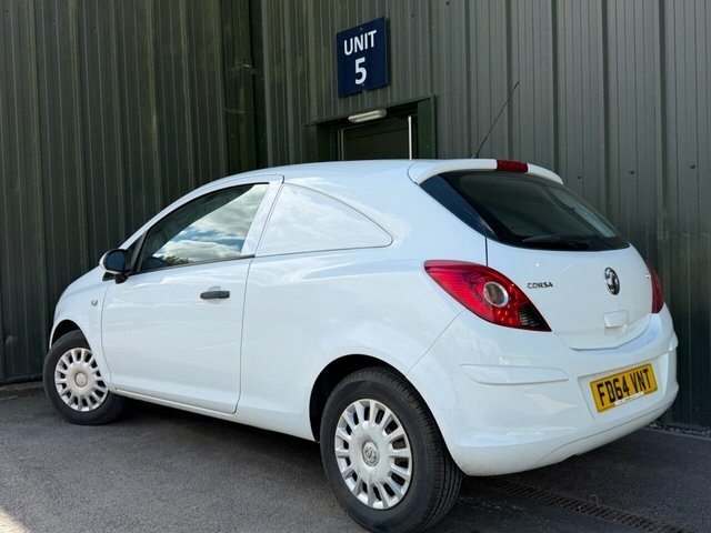 Vauxhall Corsa Van 1.3 Cdti Ecoflex 16V Car Derived Van Diese White #2