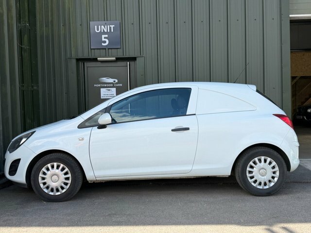 Vauxhall Corsa Van 1.3 Cdti Ecoflex 16V Car Derived Van Diese White #6