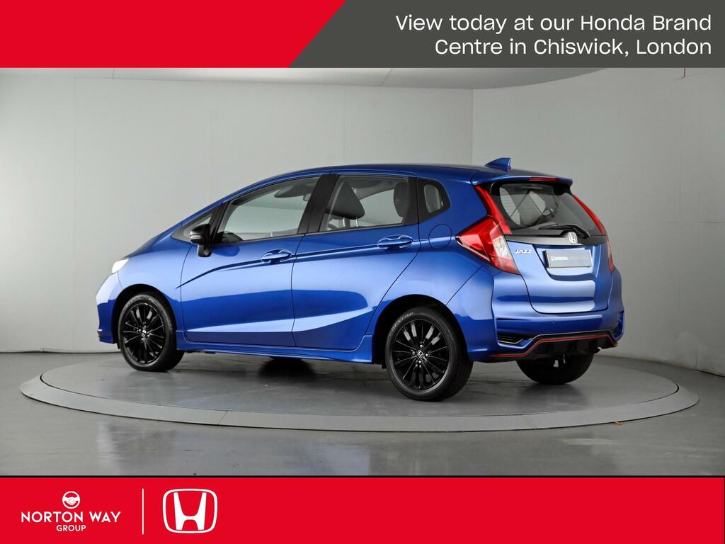 Honda Jazz 1.3 Se Navi Cvt Hatchback Blue #12