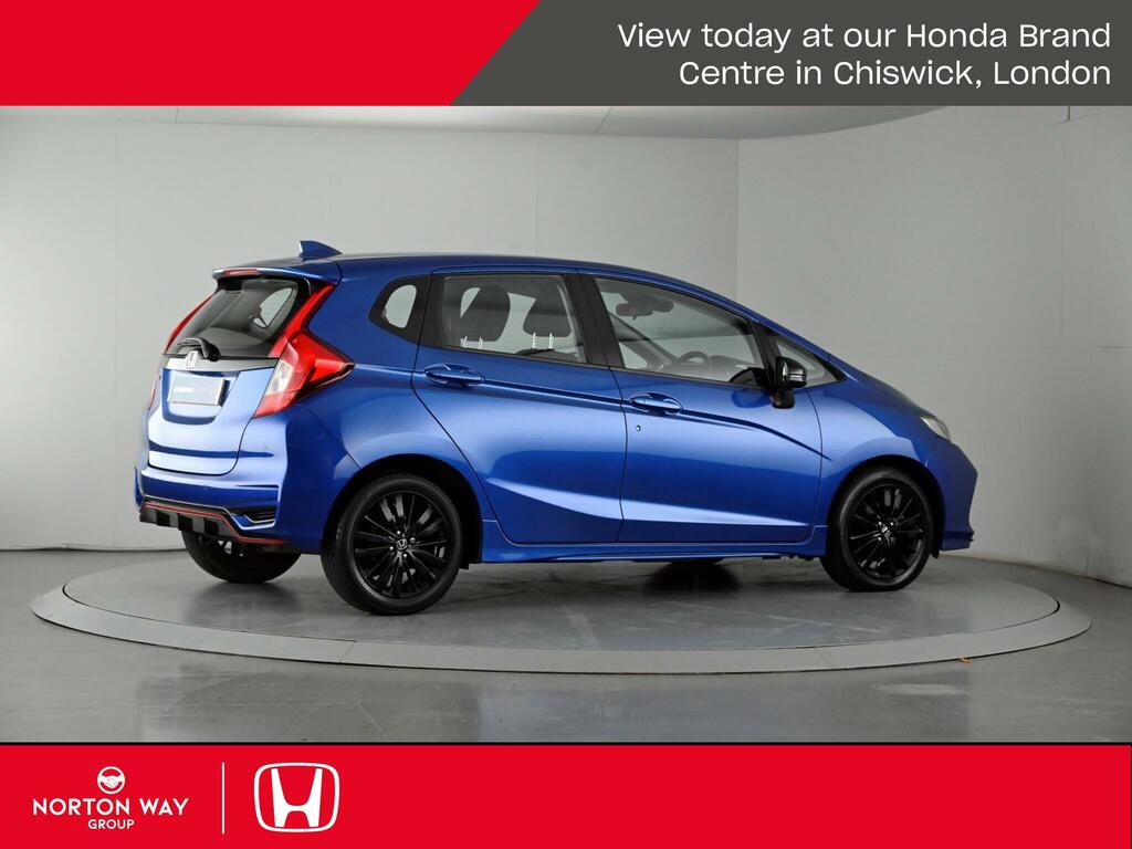 Honda Jazz 1.3 Se Navi Cvt Hatchback Blue #13