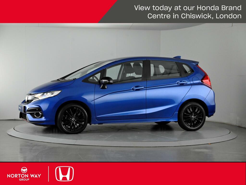 Honda Jazz 1.3 Se Navi Cvt Hatchback Blue #10