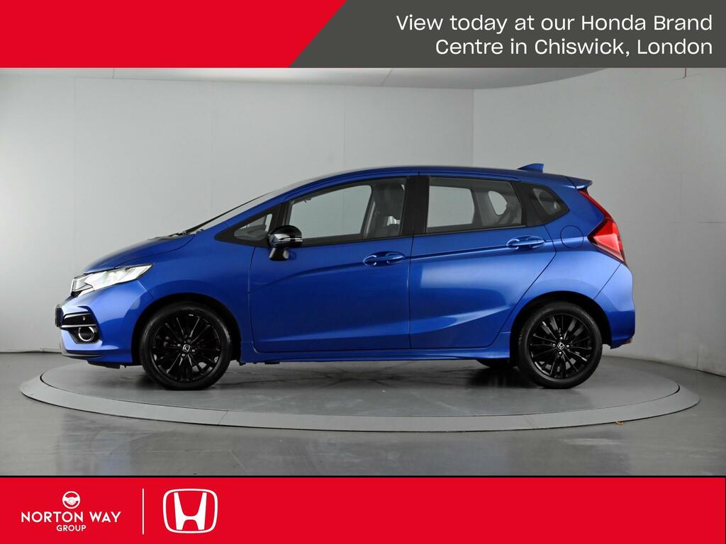 Honda Jazz 1.3 Se Navi Cvt Hatchback Blue #11