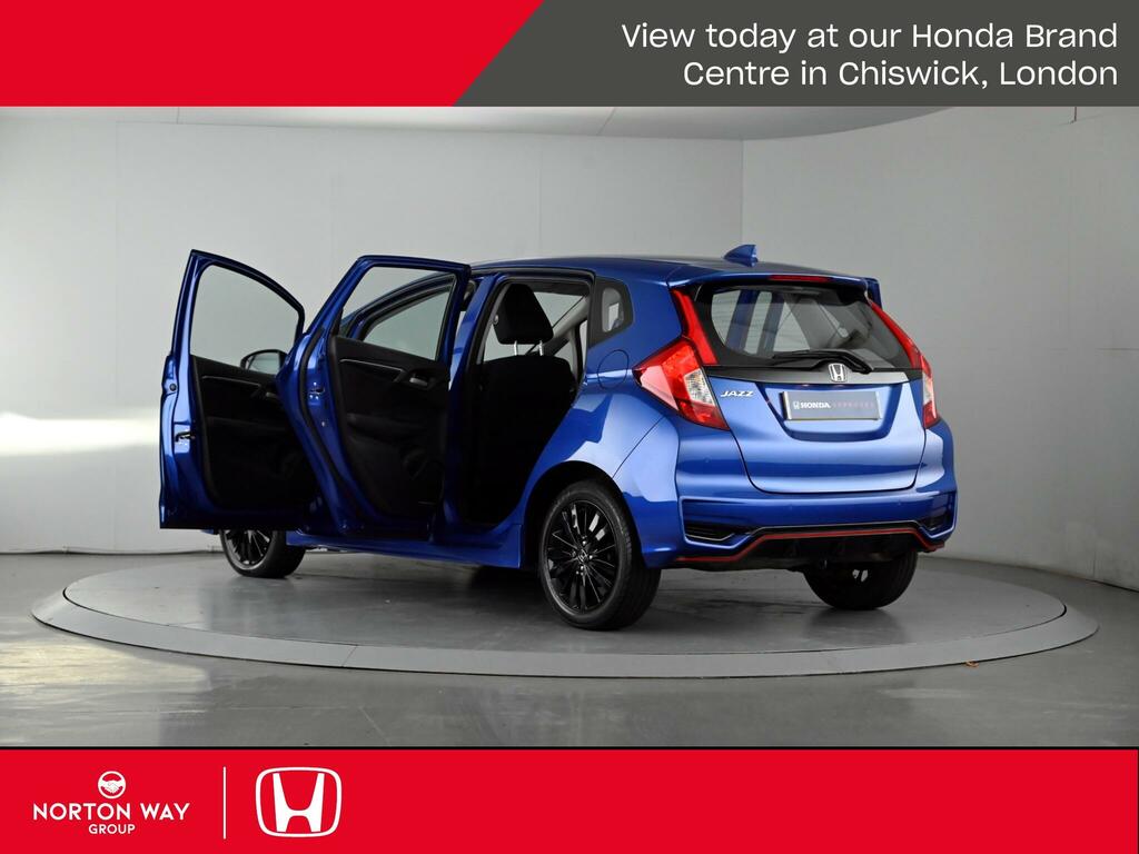 Honda Jazz 1.3 Se Navi Cvt Hatchback Blue #14