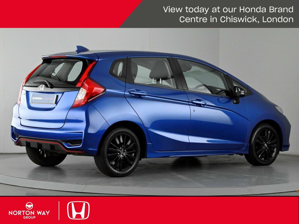 Honda Jazz 1.3 Se Navi Cvt Hatchback Blue #8