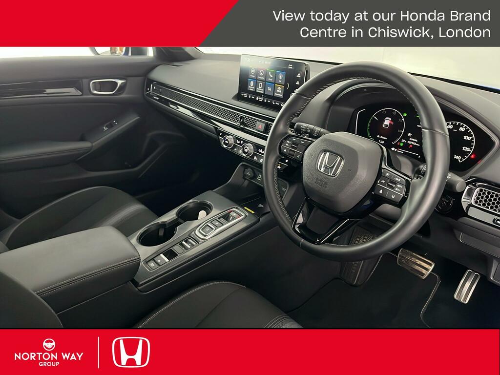 Honda Civic 2.0 I-mmd Hybrid Advance White #19